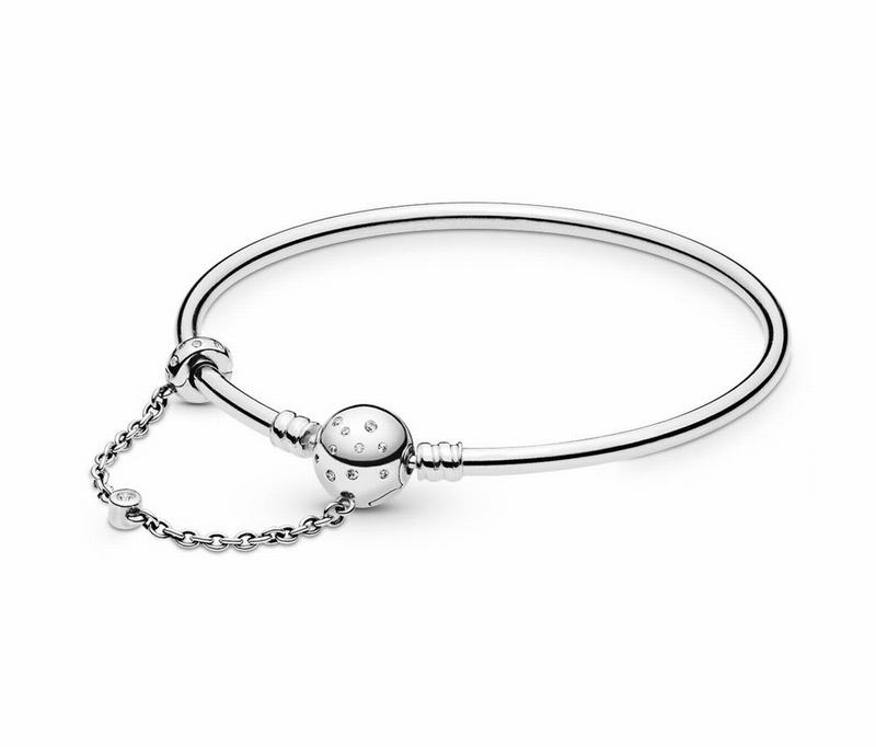 Pandora Australia Limited Edition True Uniqueness Charm Bangle - Sterling Silver | MEYXBI348